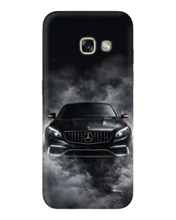 Чехол для Samsung Galaxy A3 2017 (A320, A320F) с картинкой «Mercedes в дыму»
