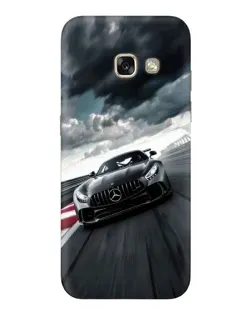 Чехол для Samsung Galaxy A3 2017 (A320, A320F) с картинкой «Гоночный Mercedes AMG»