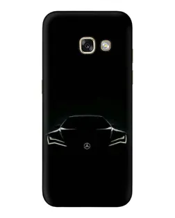Чехол для Samsung Galaxy A3 2017 (A320, A320F) с картинкой «Mercedes — силуэт авто» Чехол для Samsung Galaxy A3 2017 (A320, A320F) с картинкой «Mercedes — силуэт авто»