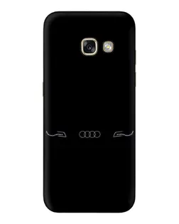 Чехол для Samsung Galaxy A3 2017 (A320, A320F) с картинкой «Audi — световой подпись»