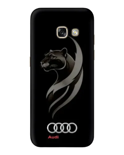 Чехол для Samsung Galaxy A3 2017 (A320, A320F) с картинкой «Графика — пантера и Audi»