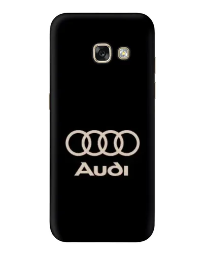 Чехол для Samsung Galaxy A3 2017 (A320, A320F) с картинкой «Audi — золотой логотип»