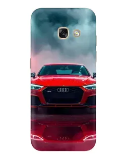 Чехол для Samsung Galaxy A3 2017 (A320, A320F) с картинкой «Audi RS — красный стиль»