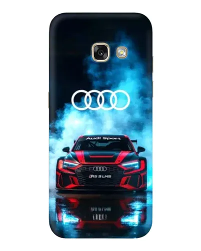 Чехол для Samsung Galaxy A3 2017 (A320, A320F) с картинкой «Audi Sport — неон»