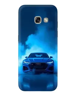 Чехол для Samsung Galaxy A3 2017 (A320, A320F) с картинкой «Audi — голубая энергия»
