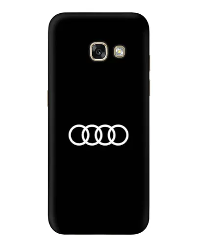 Чехол для Samsung Galaxy A3 2017 (A320, A320F) с картинкой «Audi White Logo»