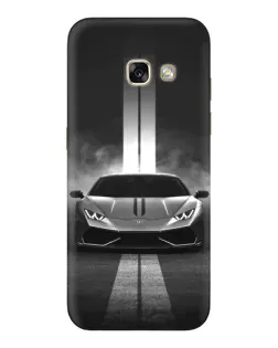 Чехол для Samsung Galaxy A3 2017 (A320, A320F) с картинкой «Lamborghini симметрия дорог»