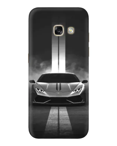 Чехол для Samsung Galaxy A3 2017 (A320, A320F) с картинкой «Lamborghini симметрия дорог»