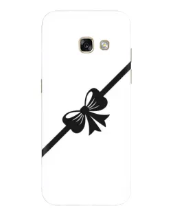 Чехол для Samsung Galaxy A3 2017 (A320, A320F) с картинкой «Диагональный бант»