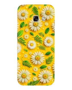 Чехол для Samsung Galaxy A3 2017 (A320, A320F) с картинкой «Ромашковое солнце»