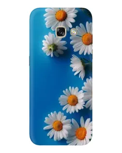 Чехол для Samsung Galaxy A3 2017 (A320, A320F) с картинкой «Белоснежные маргаритки»