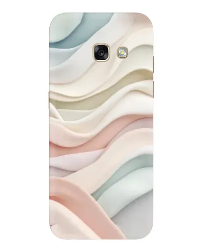 Чехол для Samsung Galaxy A3 2017 (A320, A320F) с картинкой «Пастельные нежные волны»