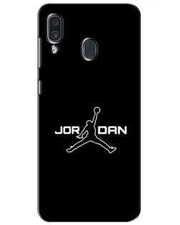 Чехол для Samsung Galaxy A30 2019 (A305F) с картинкой «Nike Pink Swirl»