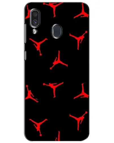 Чехол для Samsung Galaxy A30 2019 (A305F) с картинкой «Jordan Red Pattern» Чехол для Samsung Galaxy A30 2019 (A305F) с картинкой «Jordan Red Pattern»