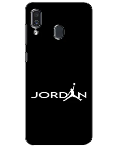 Чехол для Samsung Galaxy A30 2019 (A305F) с картинкой «Jordan White Logo» Чехол для Samsung Galaxy A30 2019 (A305F) с картинкой «Jordan White Logo»