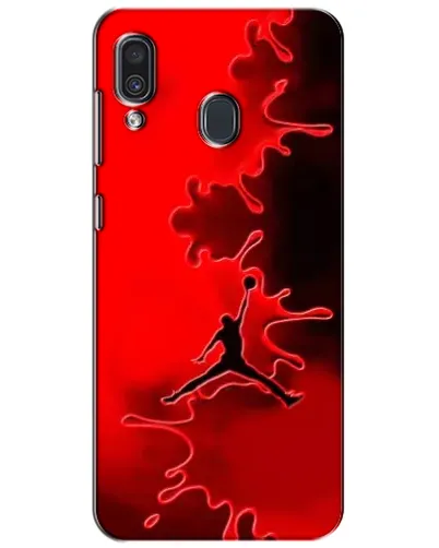 Чехол для Samsung Galaxy A30 2019 (A305F) с картинкой «Jordan Red Smoke» Чехол для Samsung Galaxy A30 2019 (A305F) с картинкой «Jordan Red Smoke»