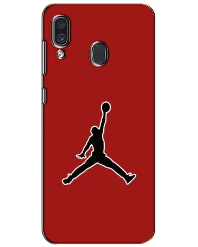 Чехол для Samsung Galaxy A30 2019 (A305F) с картинкой «Jordan Red Back» Чехол для Samsung Galaxy A30 2019 (A305F) с картинкой «Jordan Red Back»
