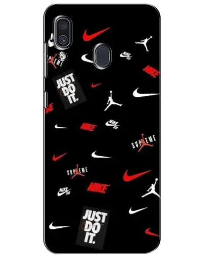 Чехол для Samsung Galaxy A30 2019 (A305F) с картинкой «Nike Mix Pattern» Чехол для Samsung Galaxy A30 2019 (A305F) с картинкой «Nike Mix Pattern»