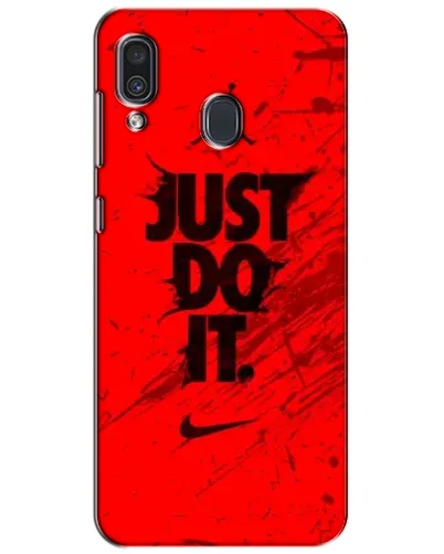 Чехол для Samsung Galaxy A30 2019 (A305F) с картинкой «Nike Just Do It» Чехол для Samsung Galaxy A30 2019 (A305F) с картинкой «Nike Just Do It»
