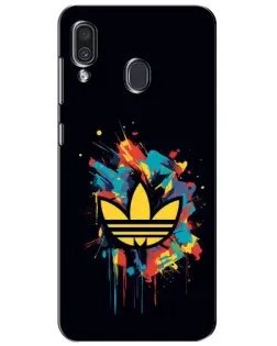 Чехол для Samsung Galaxy A30 2019 (A305F) с картинкой «Adidas Splash» Чехол для Samsung Galaxy A30 2019 (A305F) с картинкой «Adidas Splash»