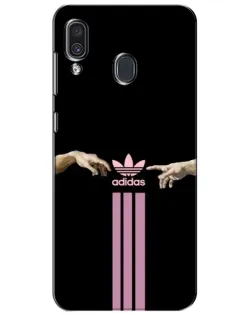Чехол для Samsung Galaxy A30 2019 (A305F) с картинкой «Adidas Hands» Чехол для Samsung Galaxy A30 2019 (A305F) с картинкой «Adidas Hands»