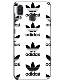 Чехол для Samsung Galaxy A30 2019 (A305F) с картинкой «Adidas Pattern» Чехол для Samsung Galaxy A30 2019 (A305F) с картинкой «Adidas Pattern»