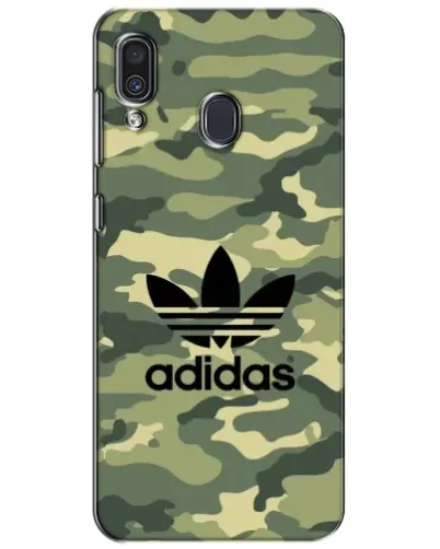 Чехол для Samsung Galaxy A30 2019 (A305F) с картинкой «Милитари стиль Adidas» Чехол для Samsung Galaxy A30 2019 (A305F) с картинкой «Милитари стиль Adidas»