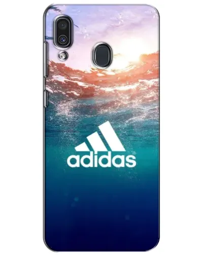 Чехол для Samsung Galaxy A30 2019 (A305F) с картинкой «Океанская глубина адидас» Чехол для Samsung Galaxy A30 2019 (A305F) с картинкой «Океанская глубина адидас»