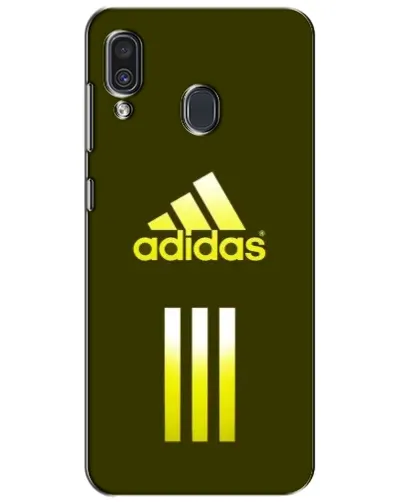 Чехол для Samsung Galaxy A30 2019 (A305F) с картинкой «Оливковый градиент Adidas» Чехол для Samsung Galaxy A30 2019 (A305F) с картинкой «Оливковый градиент Adidas»