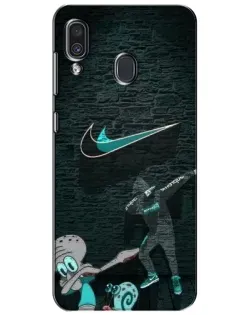 Чехол для Samsung Galaxy A30 2019 (A305F) с картинкой «Спортивный арт Nike» Чехол для Samsung Galaxy A30 2019 (A305F) с картинкой «Спортивный арт Nike»