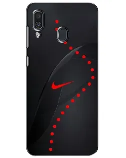 Чехол для Samsung Galaxy A30 2019 (A305F) с картинкой «Абстрактный дизайн Nike» Чехол для Samsung Galaxy A30 2019 (A305F) с картинкой «Абстрактный дизайн Nike»
