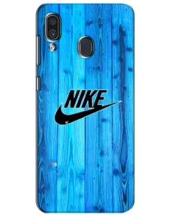 Чехол для Samsung Galaxy A30 2019 (A305F) с картинкой «Голубое дерево Nike» Чехол для Samsung Galaxy A30 2019 (A305F) с картинкой «Голубое дерево Nike»