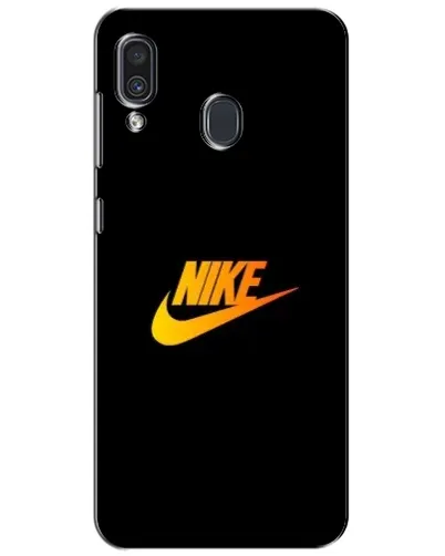 Чехол для Samsung Galaxy A30 2019 (A305F) с картинкой «Золотой логотип Nike»