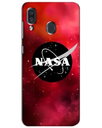 Чехол для Samsung Galaxy A30 2019 (A305F) с картинкой «NASA — красная туманность»