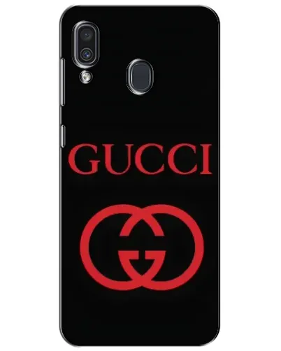 Чехол для Samsung Galaxy A30 2019 (A305F) с картинкой «Gucci — красный логотип» Чехол для Samsung Galaxy A30 2019 (A305F) с картинкой «Gucci — красный логотип»