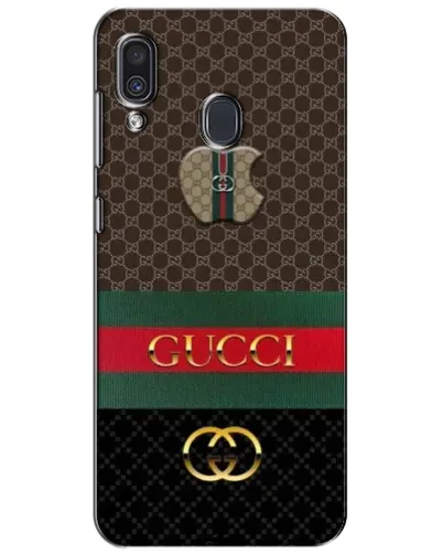 Чехол для Samsung Galaxy A30 2019 (A305F) с картинкой «Gucci — брендированный десерт» Чехол для Samsung Galaxy A30 2019 (A305F) с картинкой «Gucci — брендированный десерт»