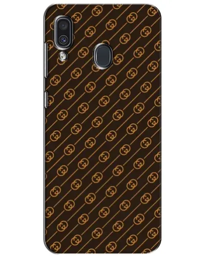 Чехол для Samsung Galaxy A30 2019 (A305F) с картинкой «Gucci — золотые диагонали» Чехол для Samsung Galaxy A30 2019 (A305F) с картинкой «Gucci — золотые диагонали»