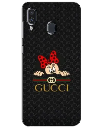Чехол для Samsung Galaxy A30 2019 (A305F) с картинкой «Минни Маус Gucci — черный» Чехол для Samsung Galaxy A30 2019 (A305F) с картинкой «Минни Маус Gucci — черный»