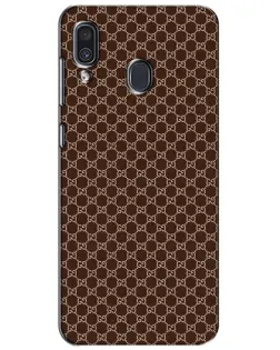 Чехол для Samsung Galaxy A30 2019 (A305F) с картинкой «Gucci — шоколадная сетка»
