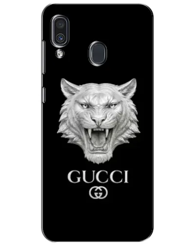 Чехол для Samsung Galaxy A30 2019 (A305F) с картинкой «Gucci — серебряный лев» Чехол для Samsung Galaxy A30 2019 (A305F) с картинкой «Gucci — серебряный лев»