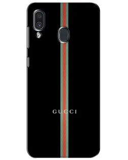 Чехол для Samsung Galaxy A30 2019 (A305F) с картинкой «Gucci — строгая линия»