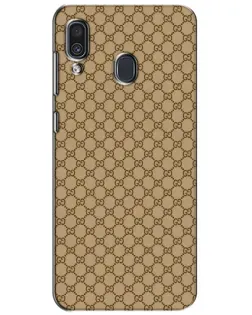 Чехол для Samsung Galaxy A30 2019 (A305F) с картинкой «Gucci — классический беж»
