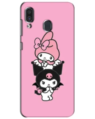 Чехол для Samsung Galaxy A30 2019 (A305F) с картинкой «My Melody и Kuromi»