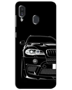 Чехол для Samsung Galaxy A30 2019 (A305F) с картинкой «Темный силуэт BMW» Чехол для Samsung Galaxy A30 2019 (A305F) с картинкой «Темный силуэт BMW»