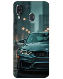 Чехол для Samsung Galaxy A30 2019 (A305F) с картинкой «BMW в огнях города» Чехол для Samsung Galaxy A30 2019 (A305F) с картинкой «BMW в огнях города»