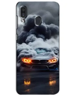 Чехол для Samsung Galaxy A30 2019 (A305F) с картинкой «BMW в дыму» Чехол для Samsung Galaxy A30 2019 (A305F) с картинкой «BMW в дыму»