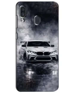 Чехол для Samsung Galaxy A30 2019 (A305F) с картинкой «BMW сквозь туман» Чехол для Samsung Galaxy A30 2019 (A305F) с картинкой «BMW сквозь туман»