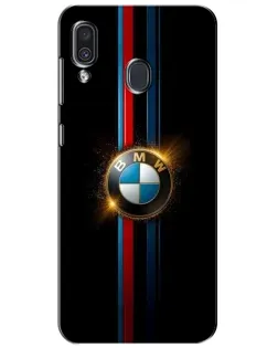 Чехол для Samsung Galaxy A30 2019 (A305F) с картинкой «BMW M-Power неон» Чехол для Samsung Galaxy A30 2019 (A305F) с картинкой «BMW M-Power неон»