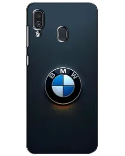 Чехол для Samsung Galaxy A30 2019 (A305F) с картинкой «Логотип BMW — минимализм» Чехол для Samsung Galaxy A30 2019 (A305F) с картинкой «Логотип BMW — минимализм»