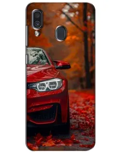 Чехол для Samsung Galaxy A30 2019 (A305F) с картинкой «Осенняя BMW M4» Чехол для Samsung Galaxy A30 2019 (A305F) с картинкой «Осенняя BMW M4»